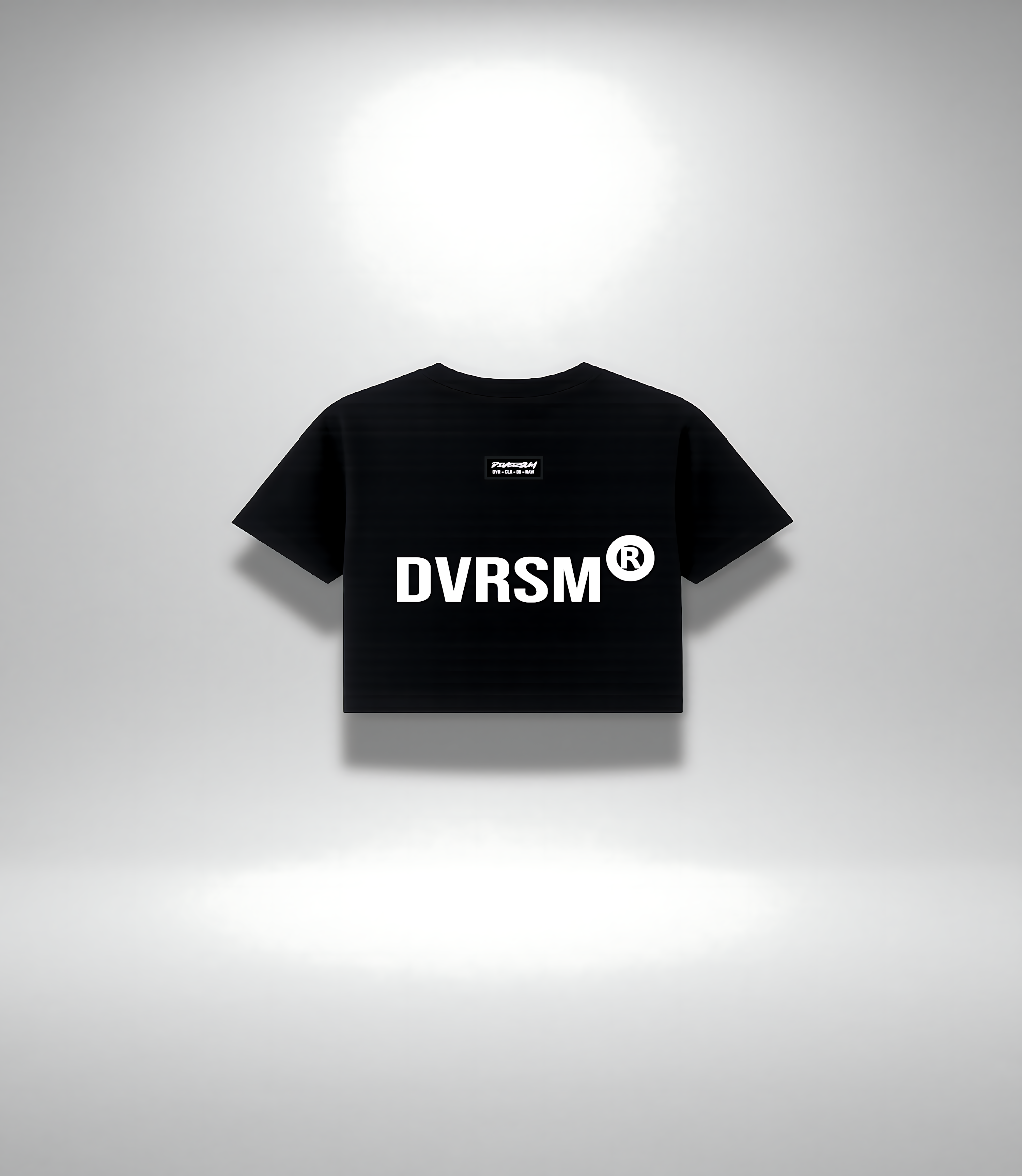 Crop top Line Women Black DIVERSUM