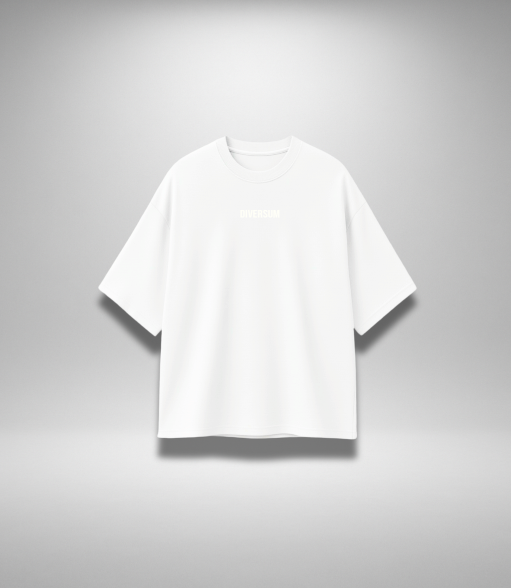 T-shirt Line Basic White DIVERSUM