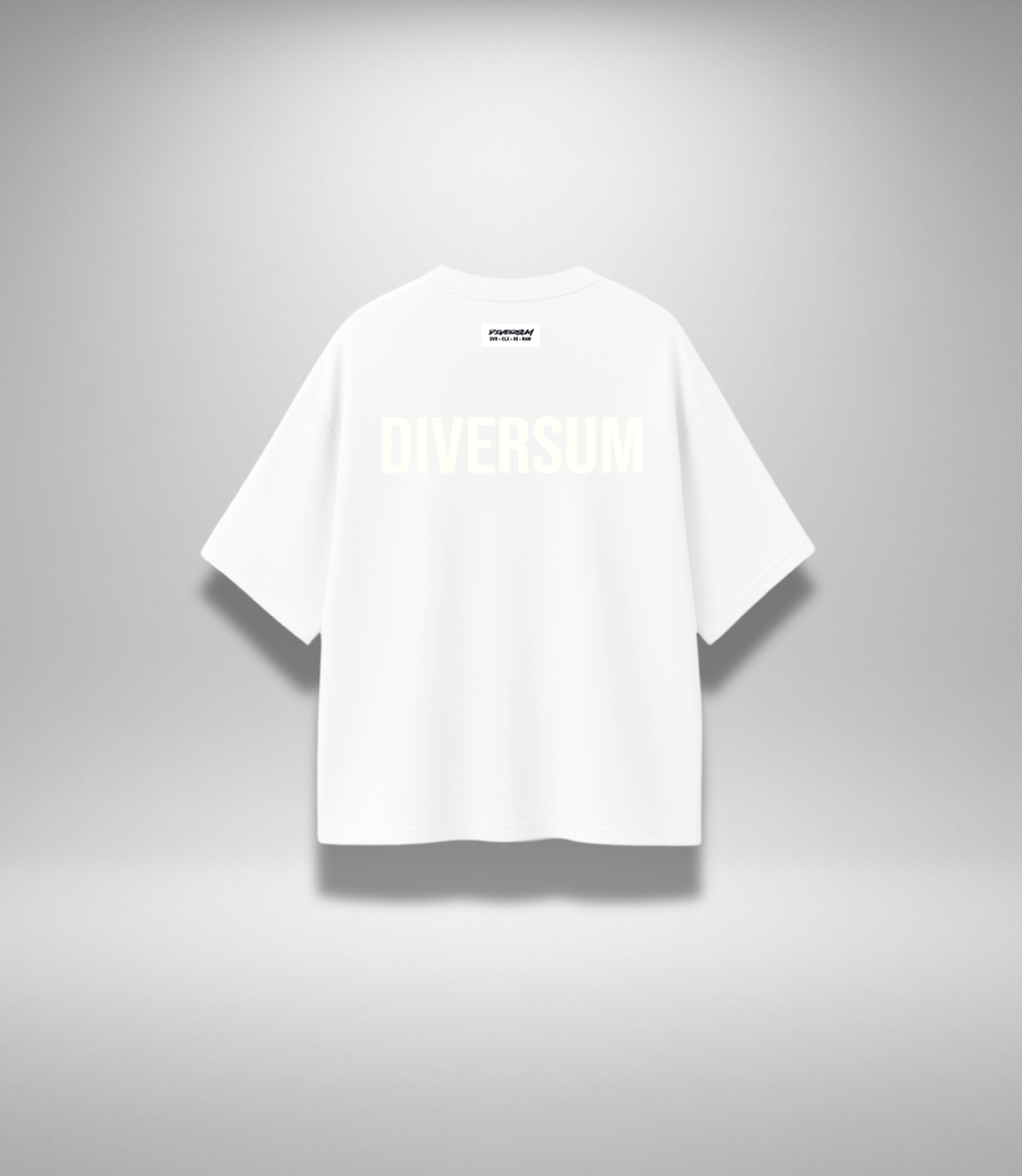 T-shirt Line Basic White DIVERSUM