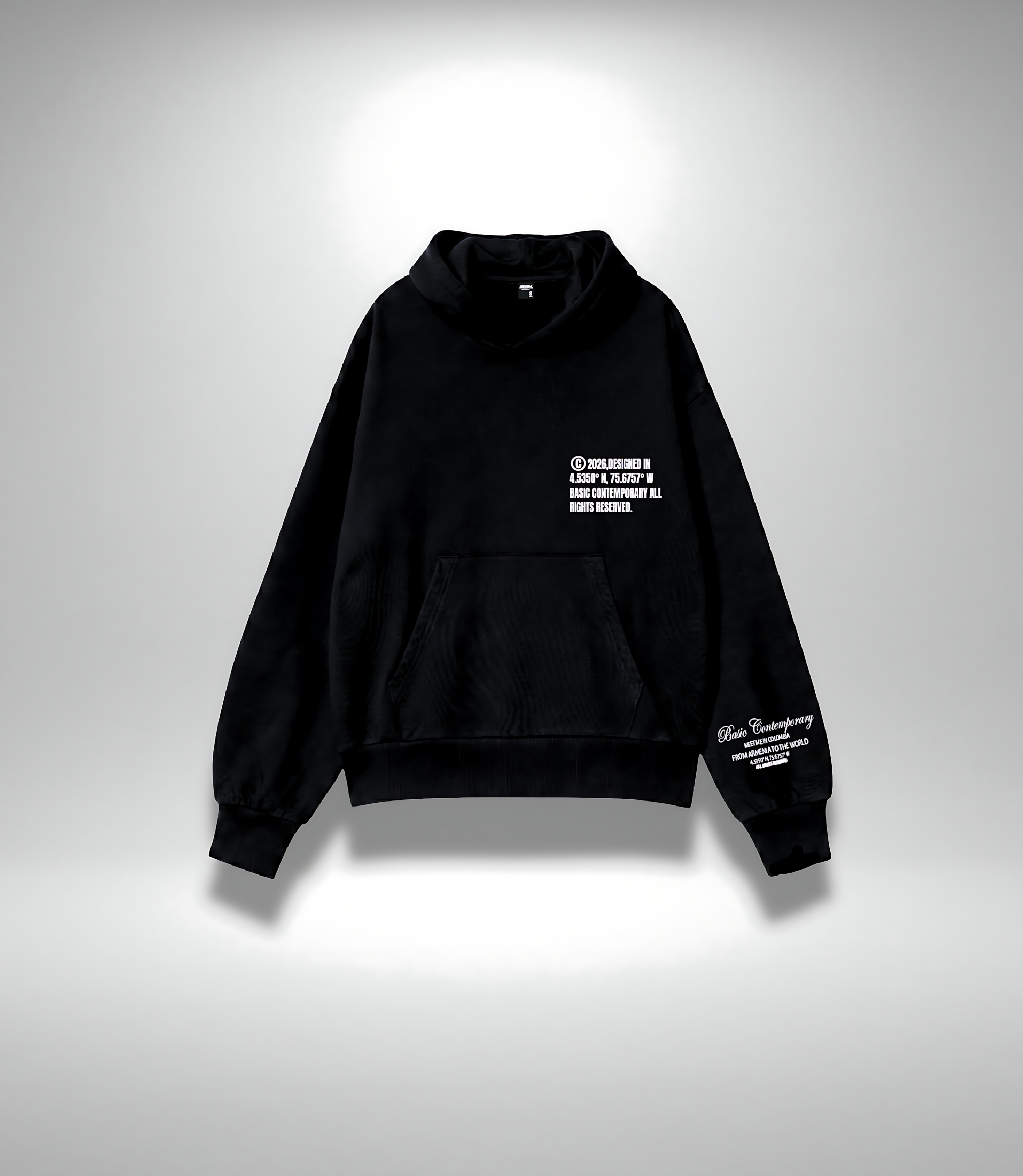 BC COLLECTION 02 STRUCTURE HEAVY HOODIE